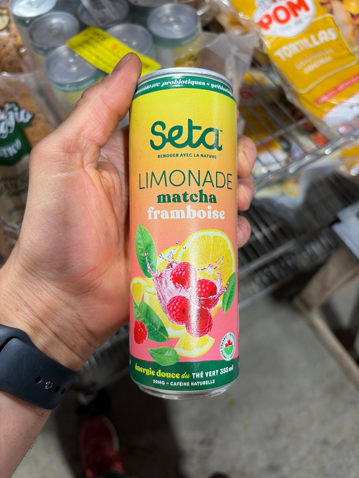 Limonade Matcha FRAMBOISES - 355ml