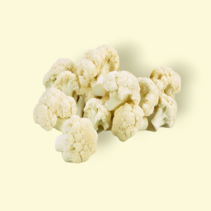 Choux-fleurs coupés et lavés - Sac