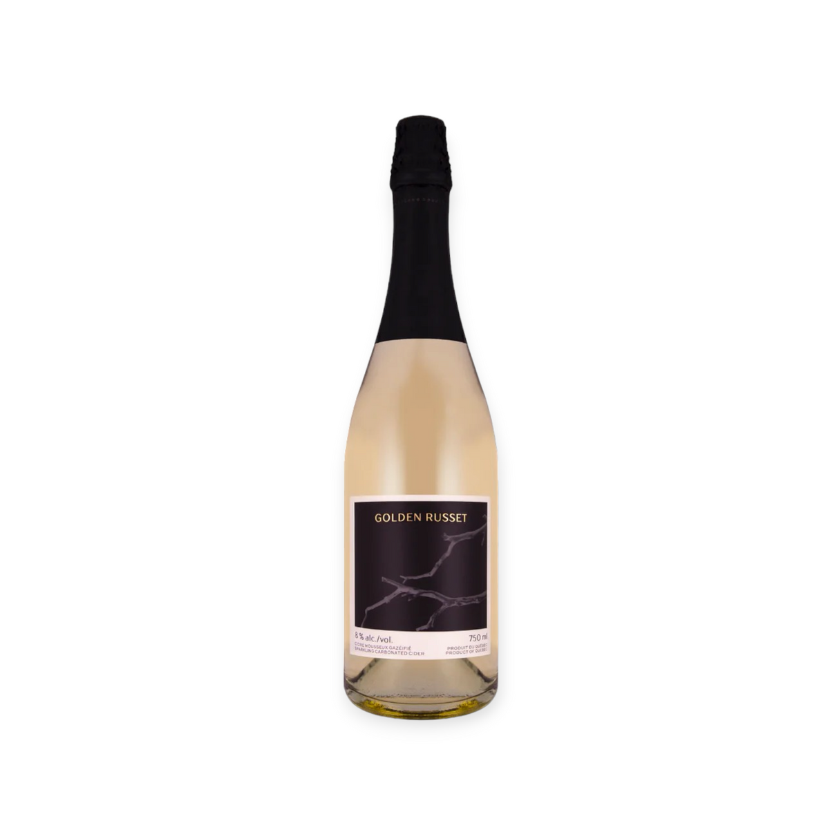 Mousseux de pommes Golden Russet - 750ml