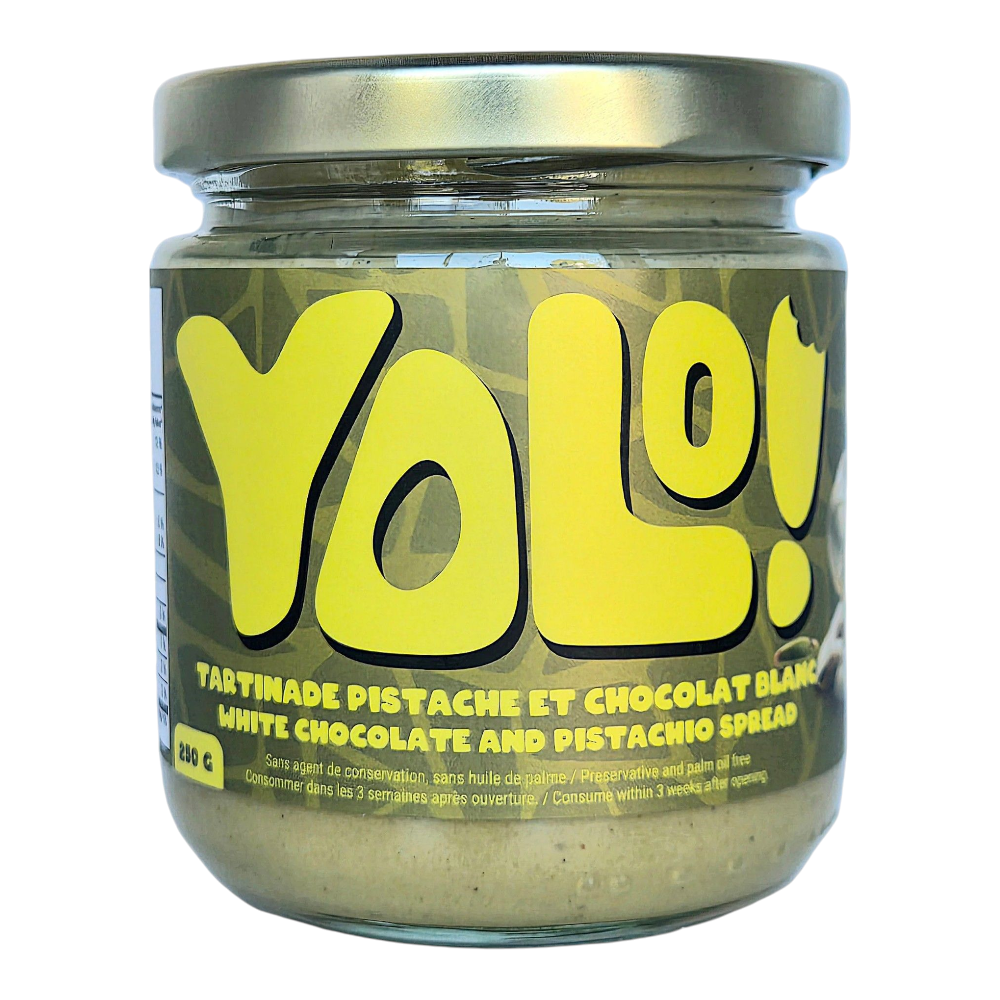 Tartinade Pistache & Chocolat blanc - 250g