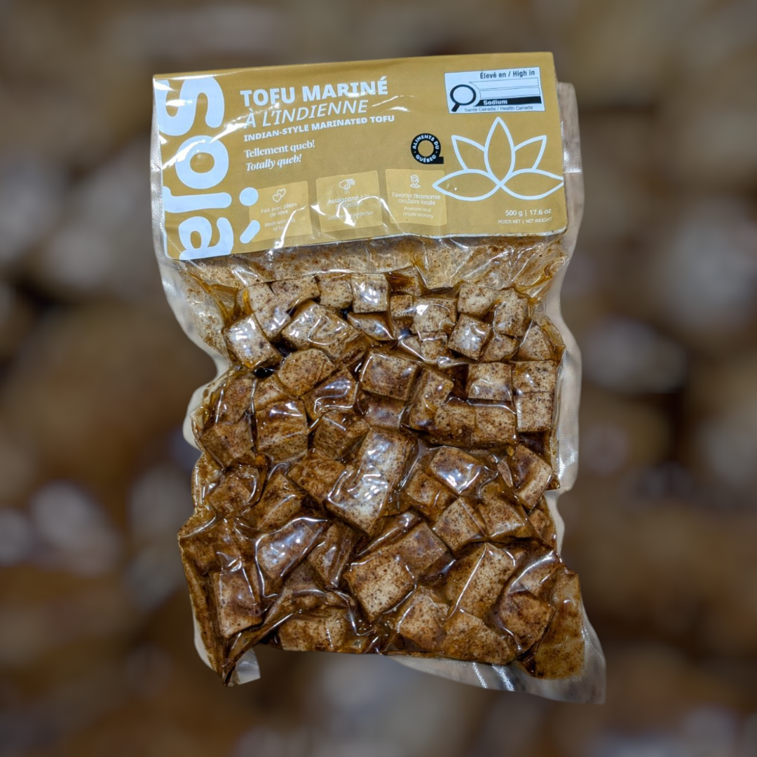 Tofu mariné À L'INDIENNE - 500g