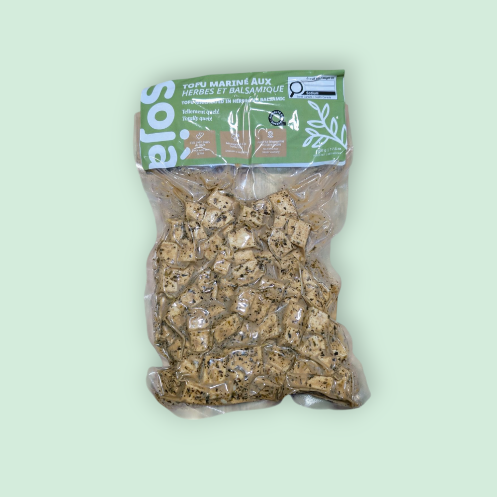Tofu mariné HERBES & BALSAMIQUE - 500g