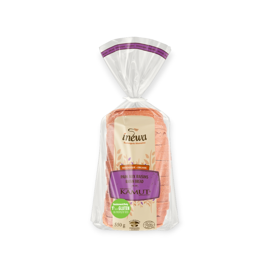 Pain de kamut aux raisins - 550g
