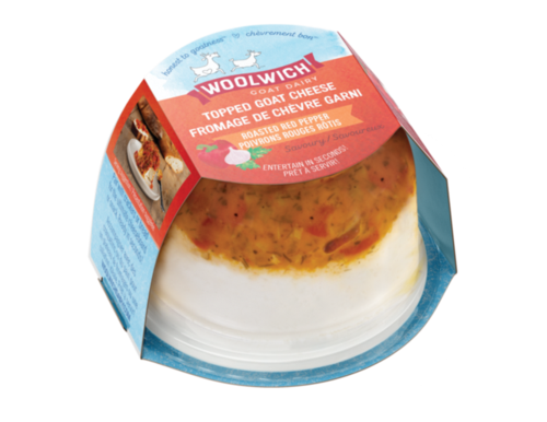 Fromage chèvre Pâte molle - PIMENTS ROUGES - 170g