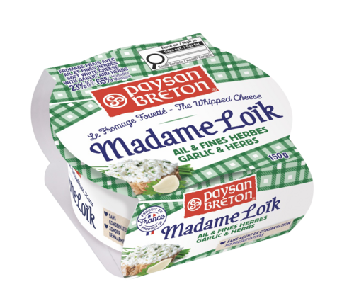 Fromage fouetté Ail & Fines herbes - 320g