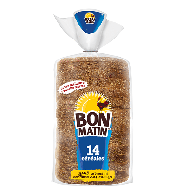 Pain 14 céréales 595g