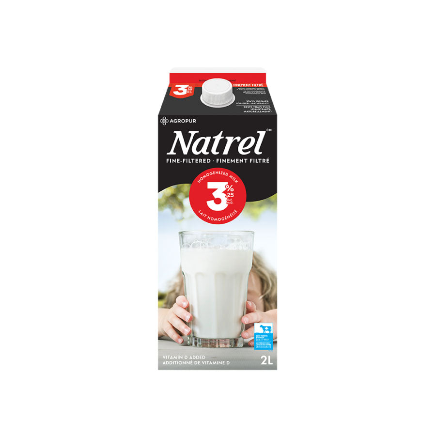 Lait finement filtré 3,25% - 2L *2 JUILLET*