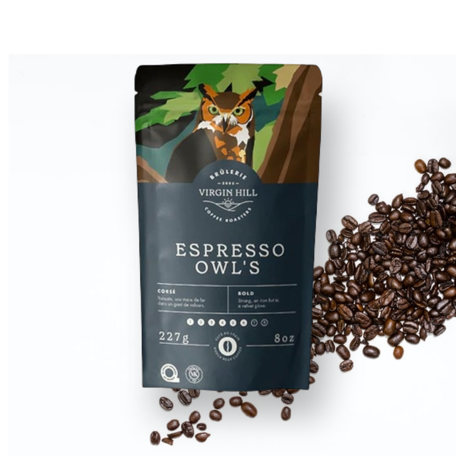 Café Espresso Owl's - 227g *En grains*