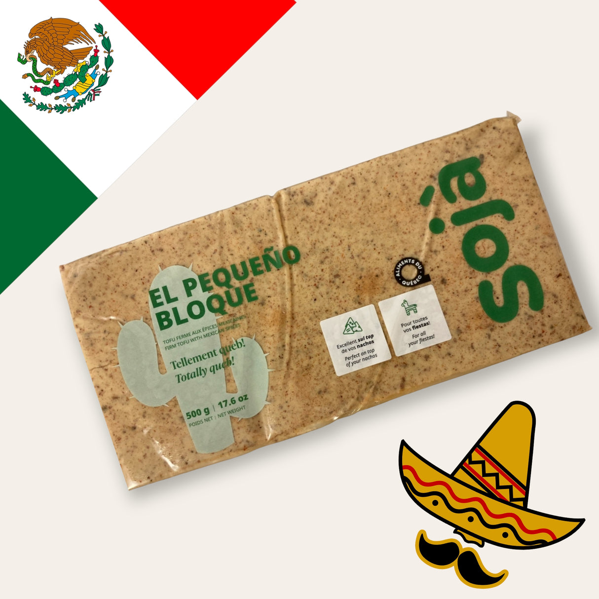 Tofu mexicain LOCAL - 500g