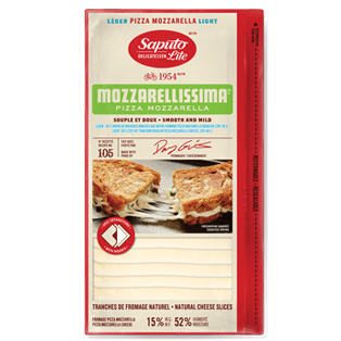 Mozzarella léger tranché - 200g