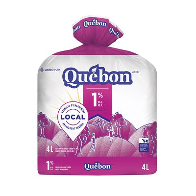 Lait 1% - 4L *DATE 4 AOÛT*