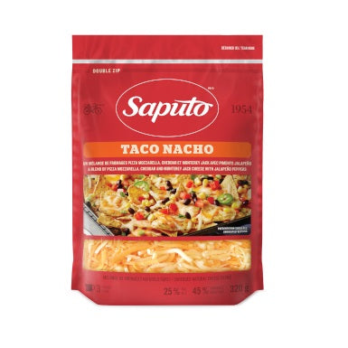 Râpé Taco Nacho - 320g