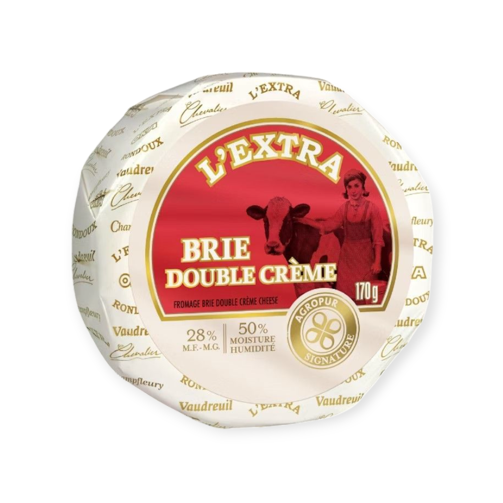 L'Extra - Brie double crème - 170g *DATE 1er OCt*
