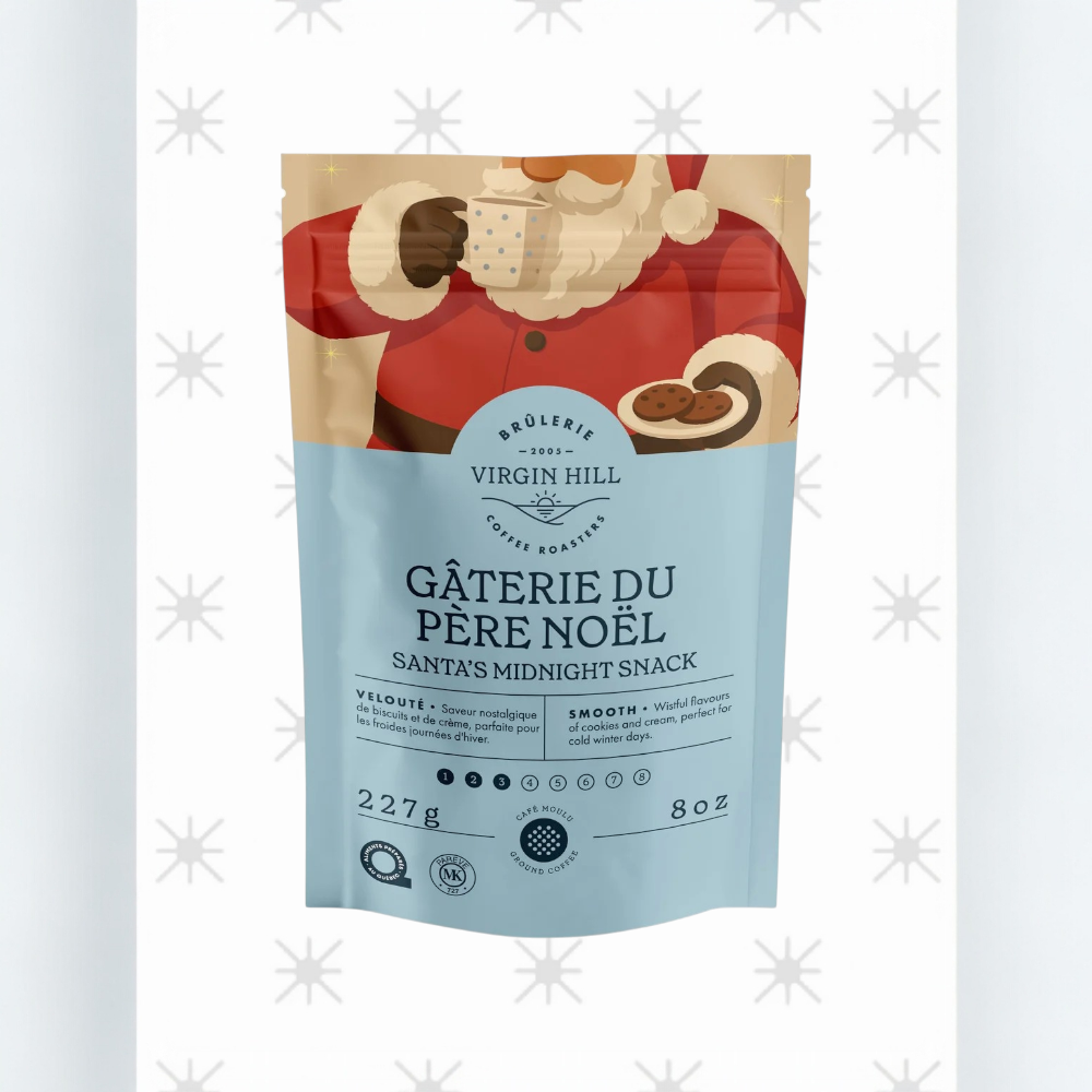 Café aromatisé Gâterie du Père-Noël *Mouture filtre* - 227g