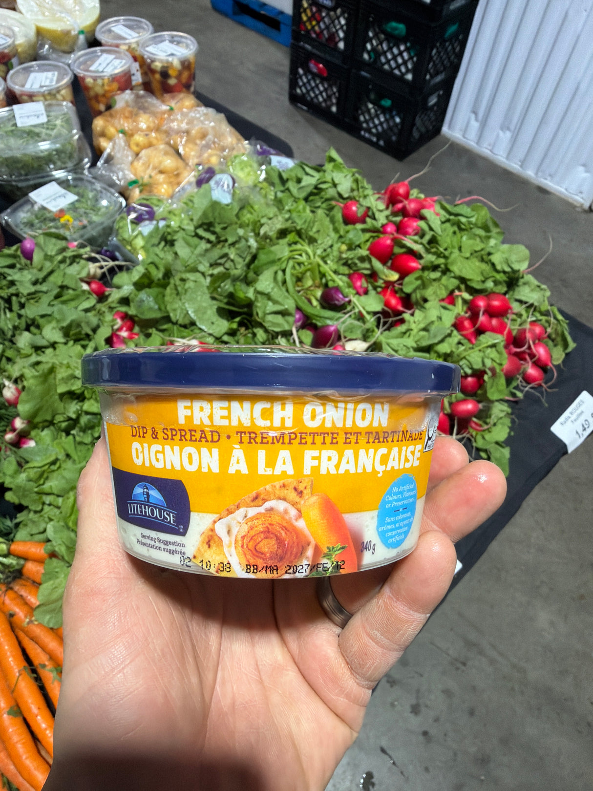 Trempette Oignons - 340g