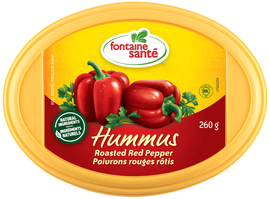 Hummus Poivrons rouges rôtis - 260g