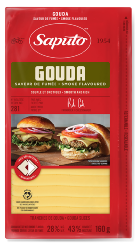 Gouda FUMÉ tranché - 160g