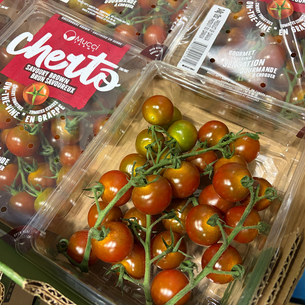 Tomates cerises COUELURS sur vigne - 340g