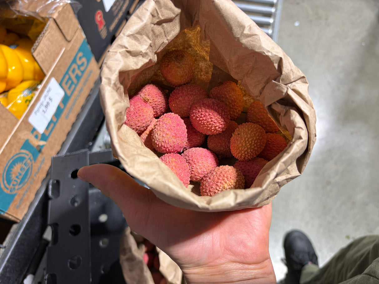 Litchis - 250g *Moins juteux*