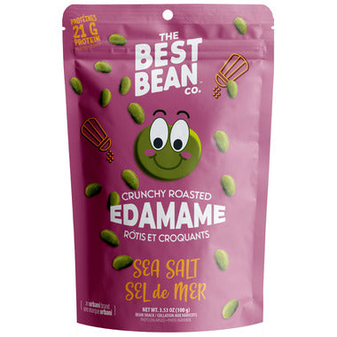 Fèves d'edamame grillées SEL MARIN - 100g