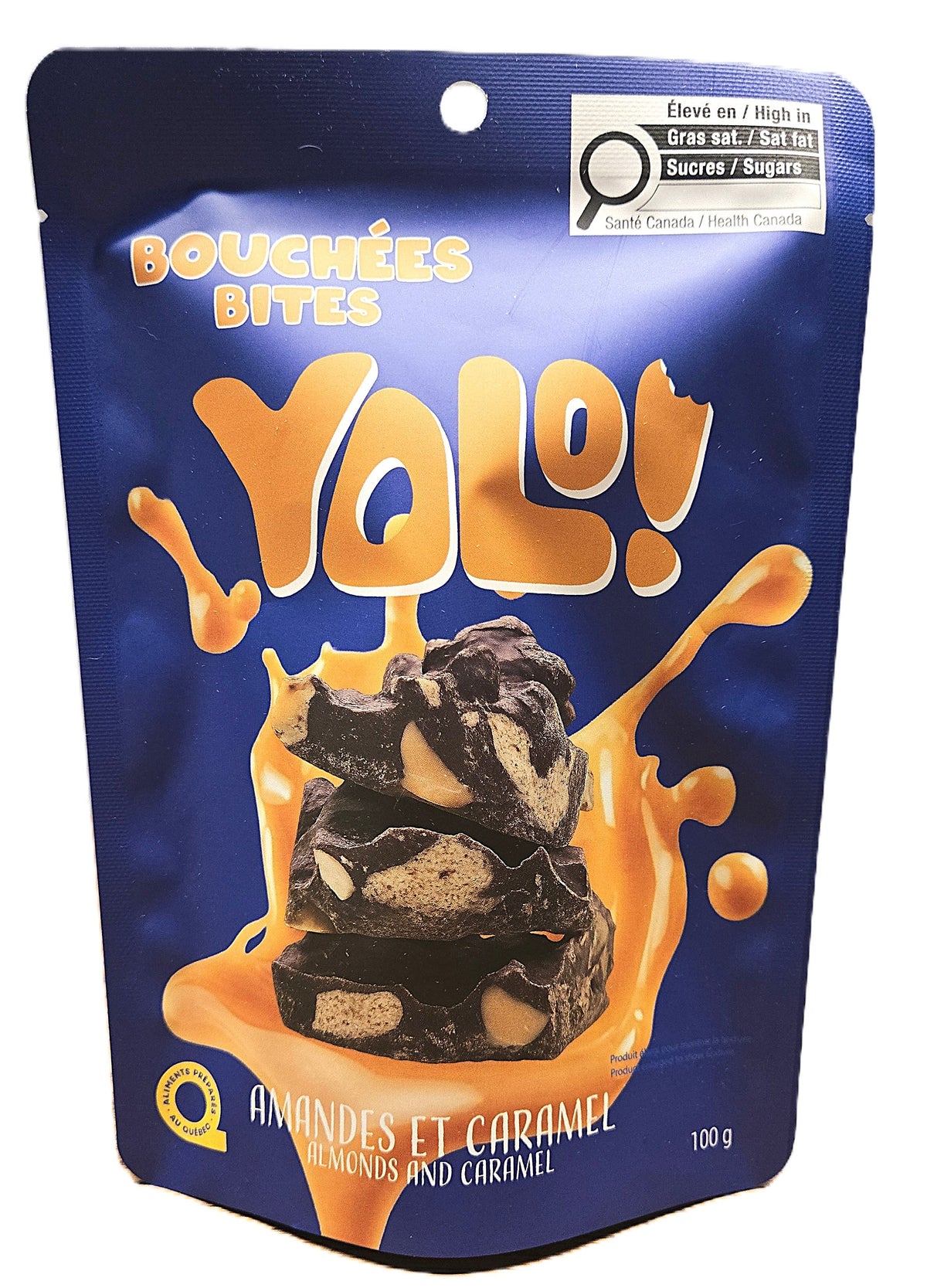 Bouchées Amandes & Caramel - 100g