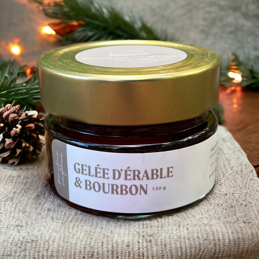 Gelée d'érable et bourbon - 130g