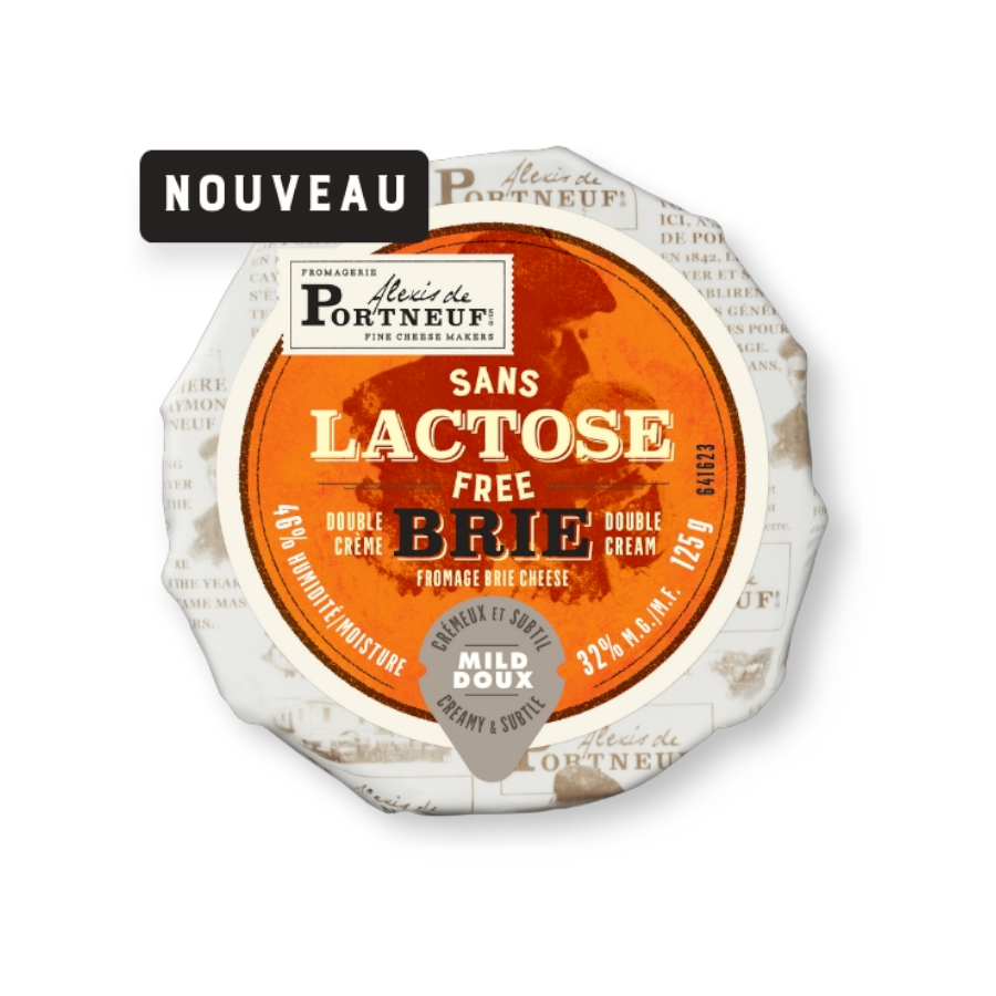 Brie Portneuf SANS LACTOSE - 125g