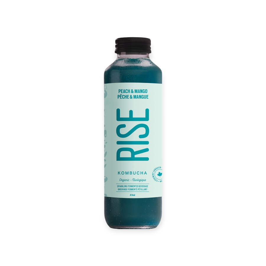 RISE - Kombucha BIO - Pêche & Mangue - 1L