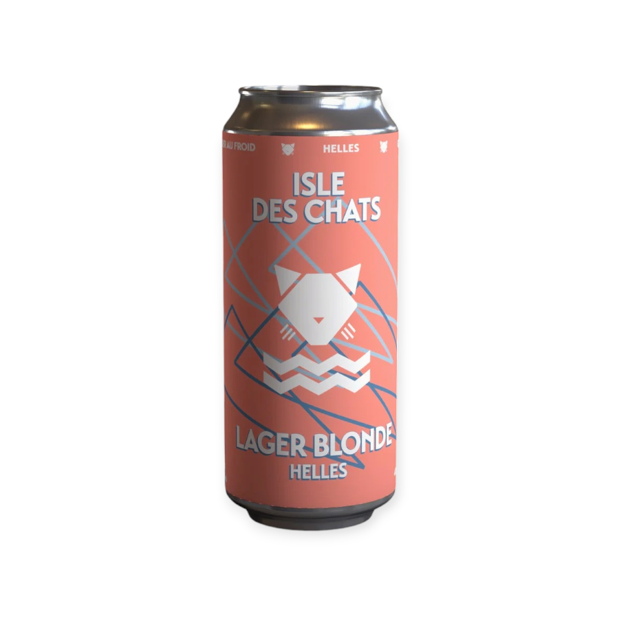 Isles des chats Lager Blonde - 473ml