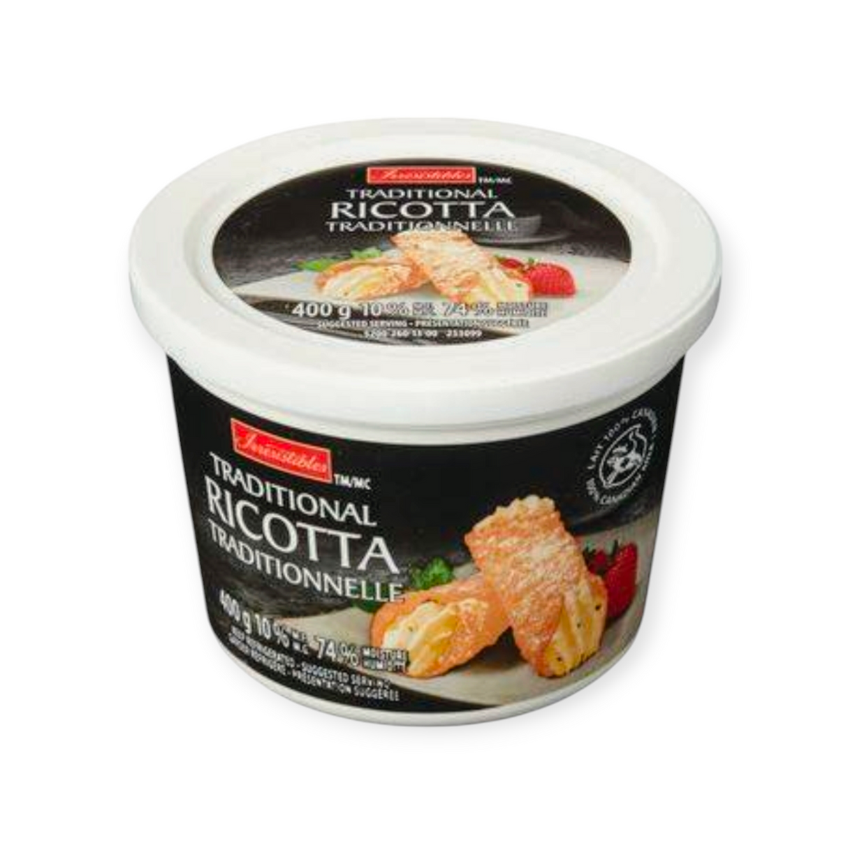 Irrésistibles - Ricotta traditionnel - 400g