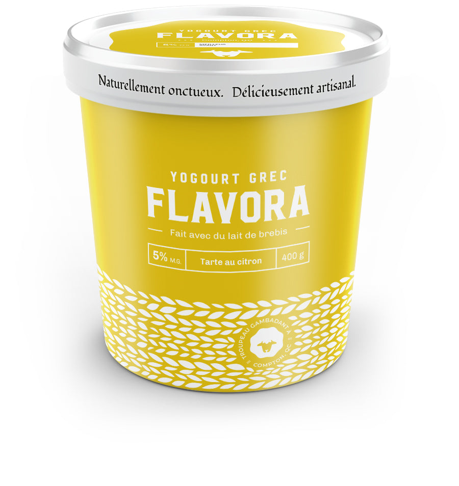 Yogourt brebis - Tarte au citron - 400g