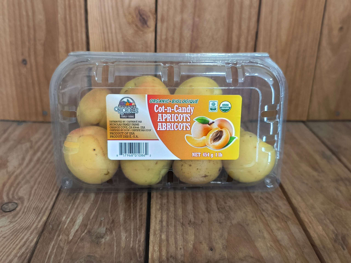 Abricots Barbe à papa BIO