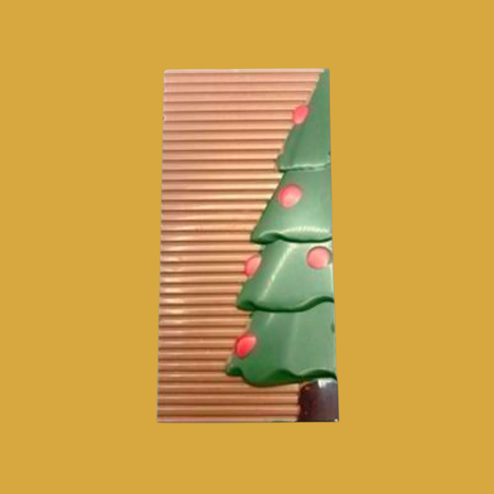 Barre chocolat - SAPIN, BOULE, CANNE - 95g