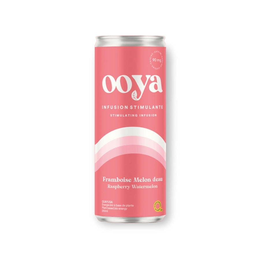 Boisson énergisante Framboise-Melon BIO - 355 ml