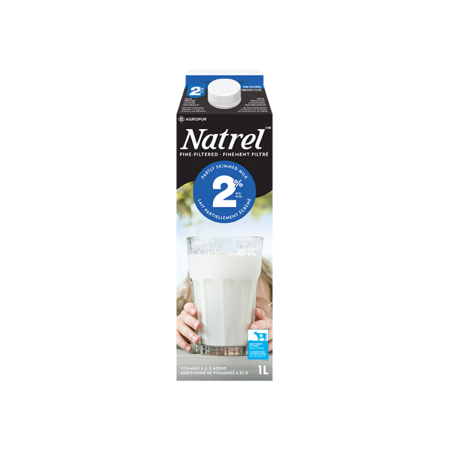 Lait finement filtré 2% - 1L