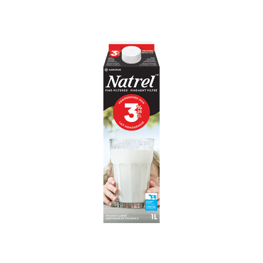 Lait finement filtré 3,25% - 1L