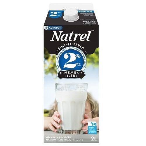 Lait finement filtré 2% - 2L