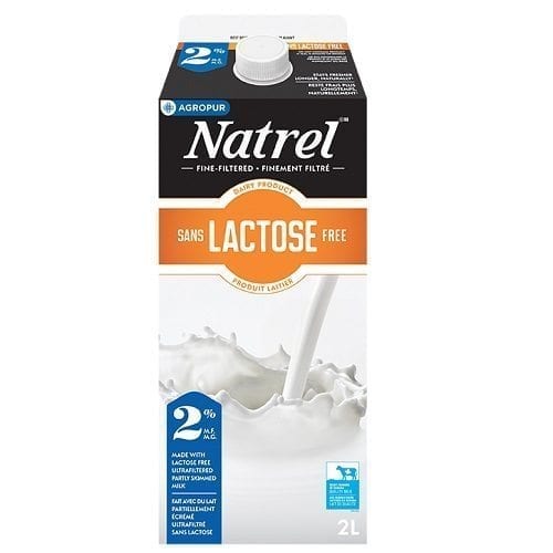 Lait sans lactose 2% - 2L