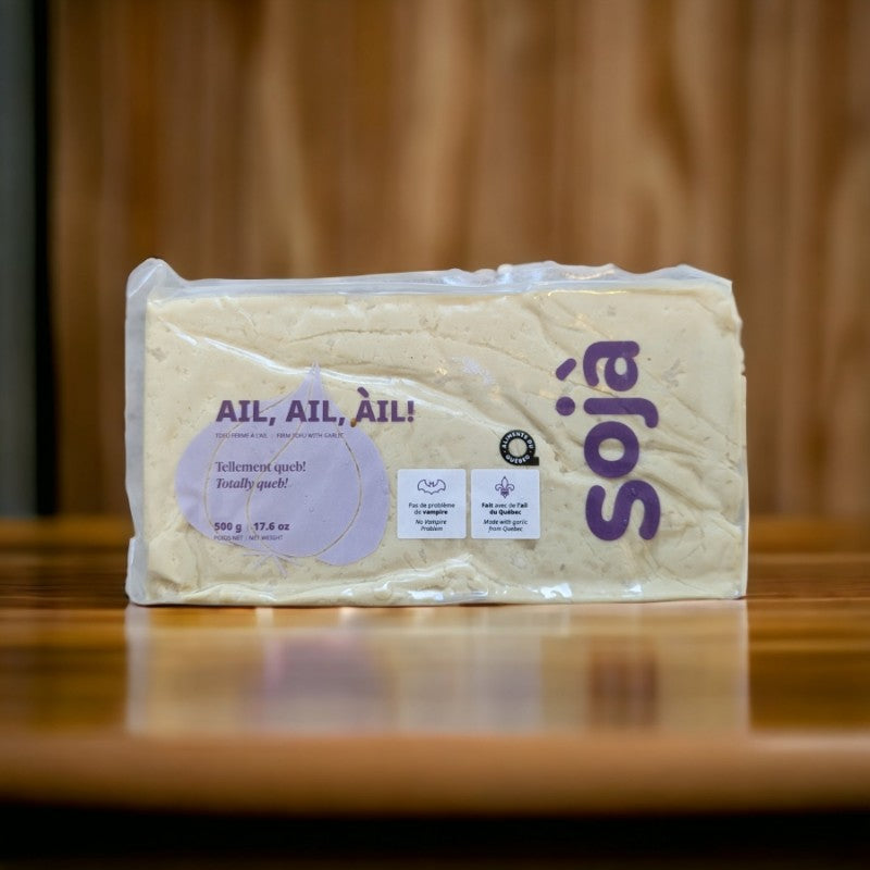 Tofu à l'ail LOCAL - 500g *31oct*