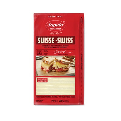 Suisse Sans Lactose tranché - 160g