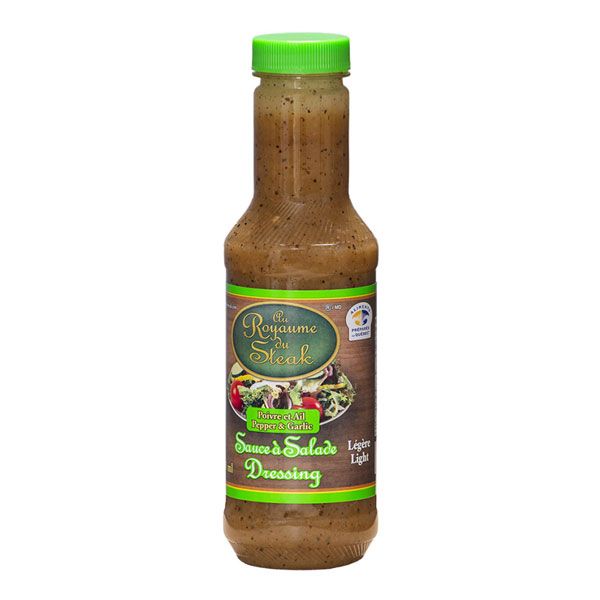 Sauce à salade - Poivre & Ail - 290ml